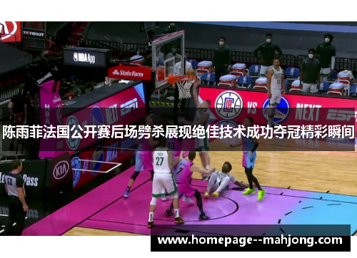 陈雨菲法国公开赛后场劈杀展现绝佳技术成功夺冠精彩瞬间