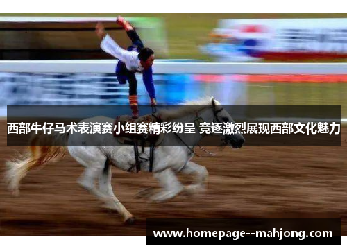 西部牛仔马术表演赛小组赛精彩纷呈 竞逐激烈展现西部文化魅力
